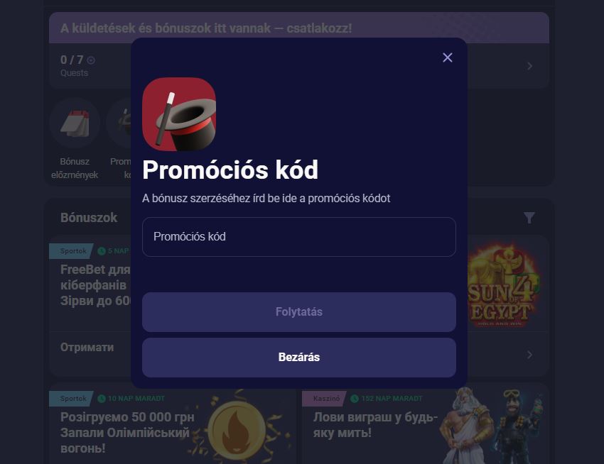 promocode betmatch.